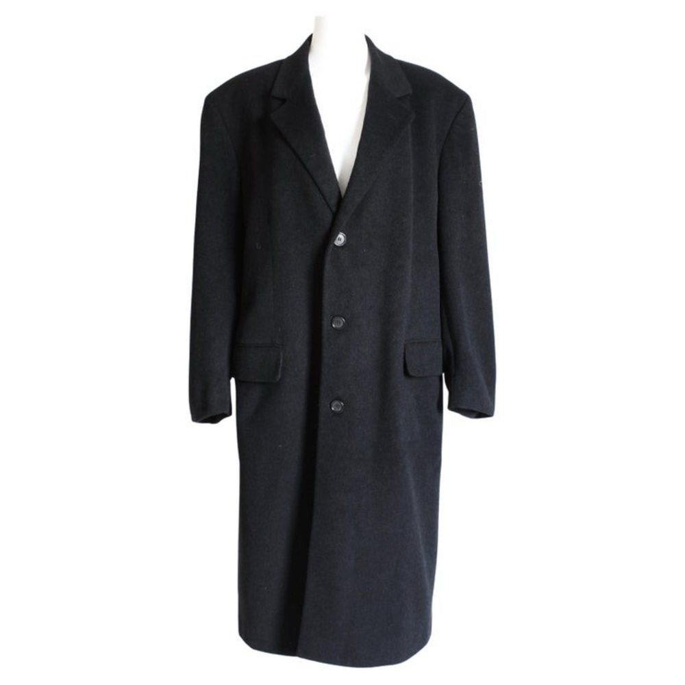 Vintage Bill Blass wool oversized overcoat.